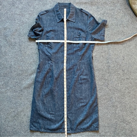 Denim Button-Up Dress - Picture 13 of 13
